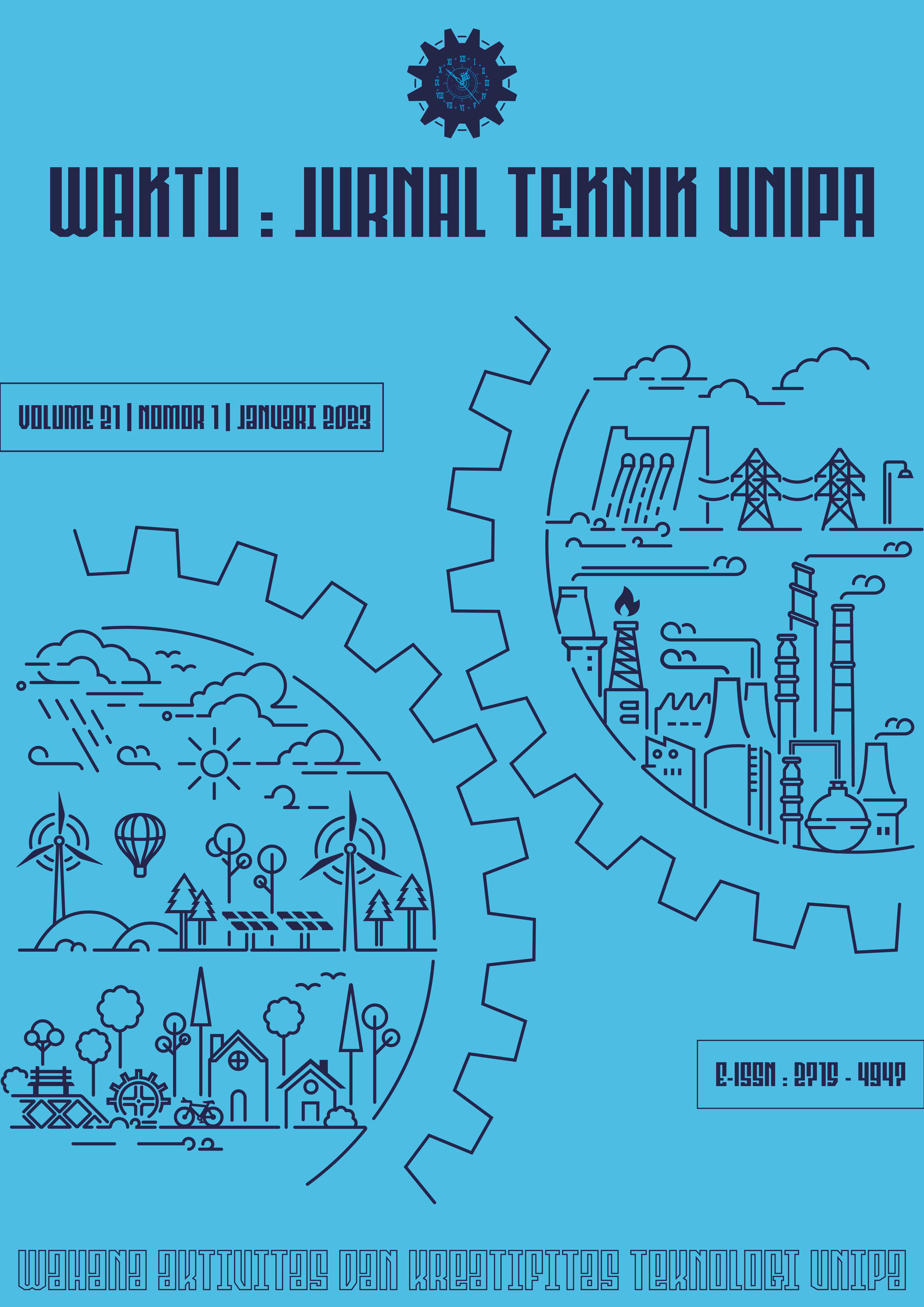 					View Vol. 21 No. 01 (2023): WAKTU: Jurnal Teknik UNIPA
				