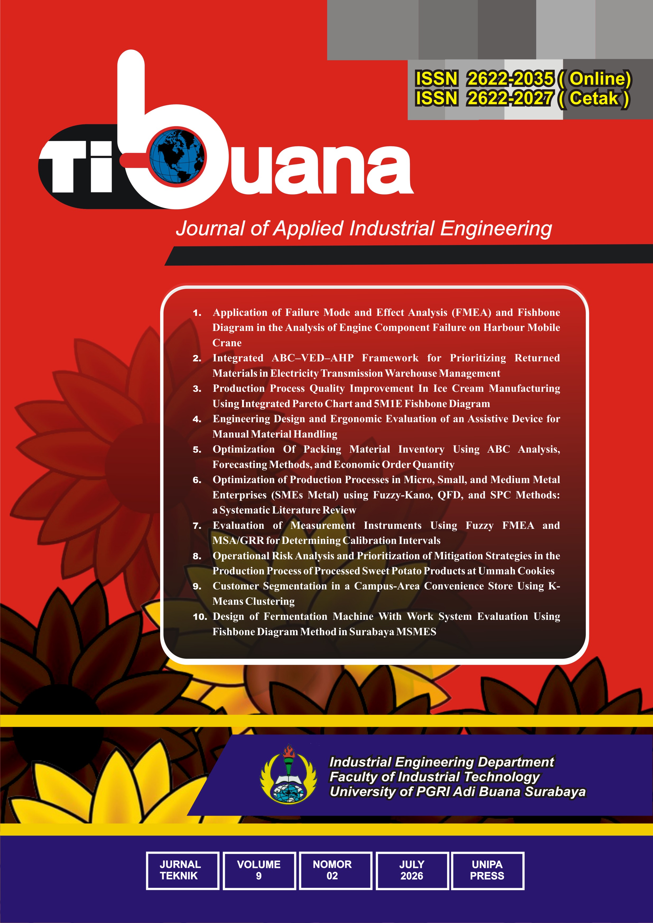 					View Vol. 9 No. 02 (2026): Tibuana
				