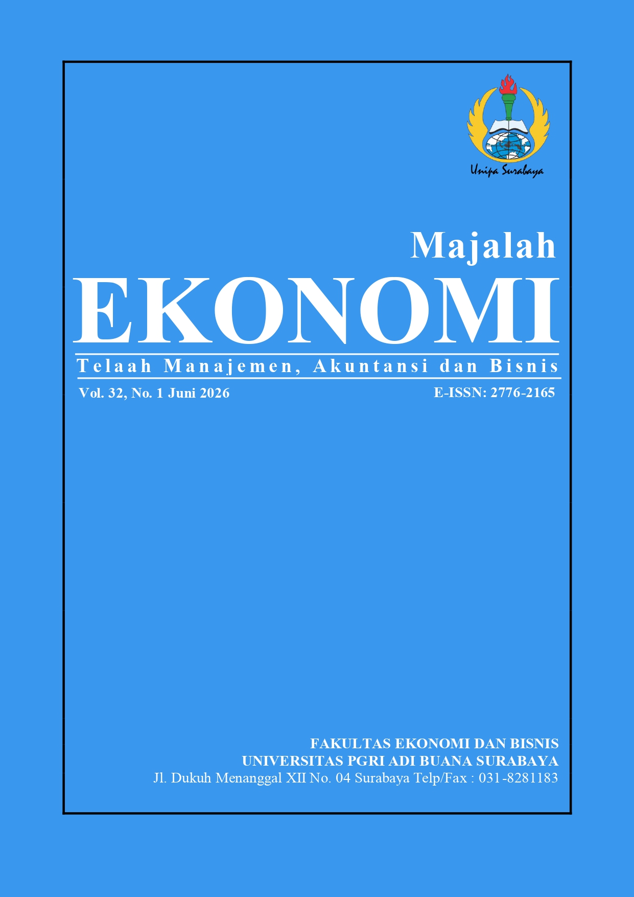 					View Vol. 32 No. 1 (2026): Juni 2026
				