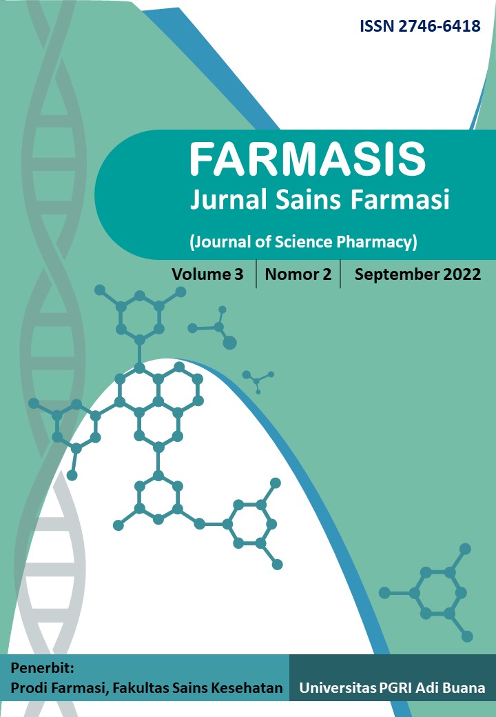 					View Vol. 3 No. 2 (2022): Farmasis : Jurnal Sains Farmasi
				